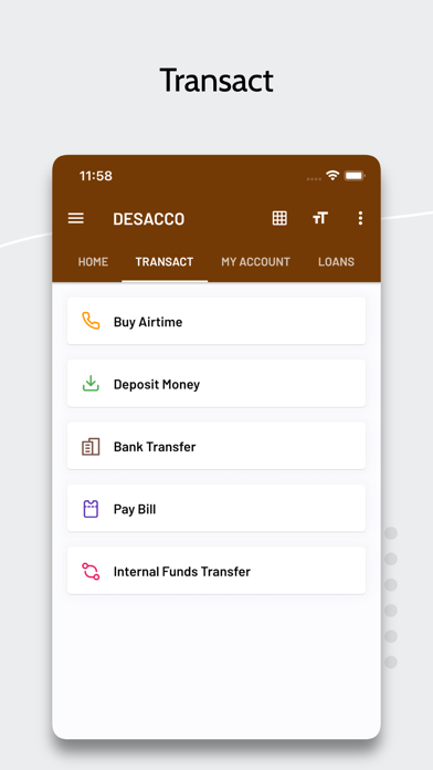 DESACCO Screenshot