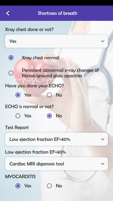 Cardio-Health Screenshot