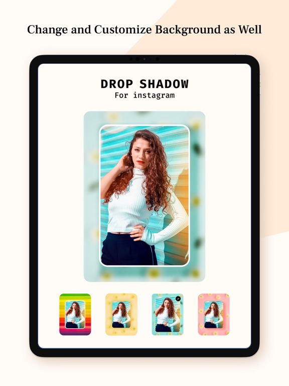 Drop Shadow - Photo Editor iPad screenshot 5 - Photo & Video app