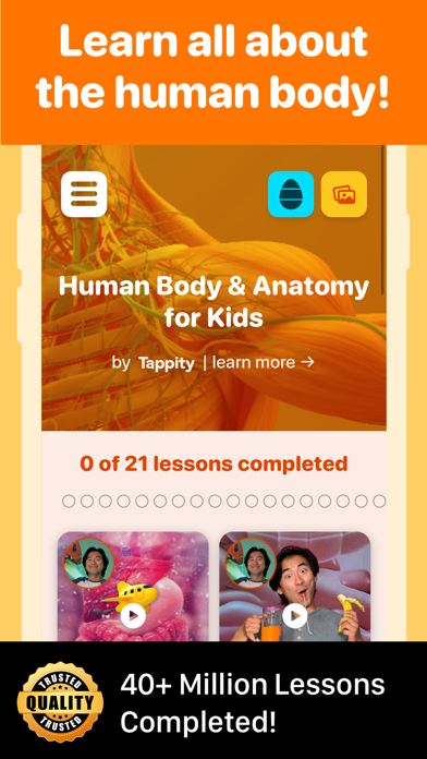 Human Body for Kids 2 (K-5) Screenshot