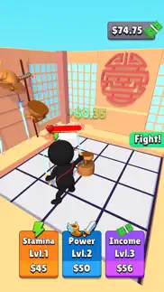 ninja dojo fighter iphone screenshot 1