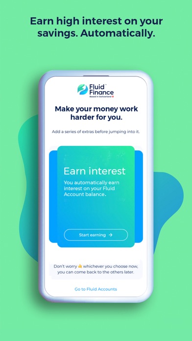 Fluid Finance: Digital Dollars screenshot 2
