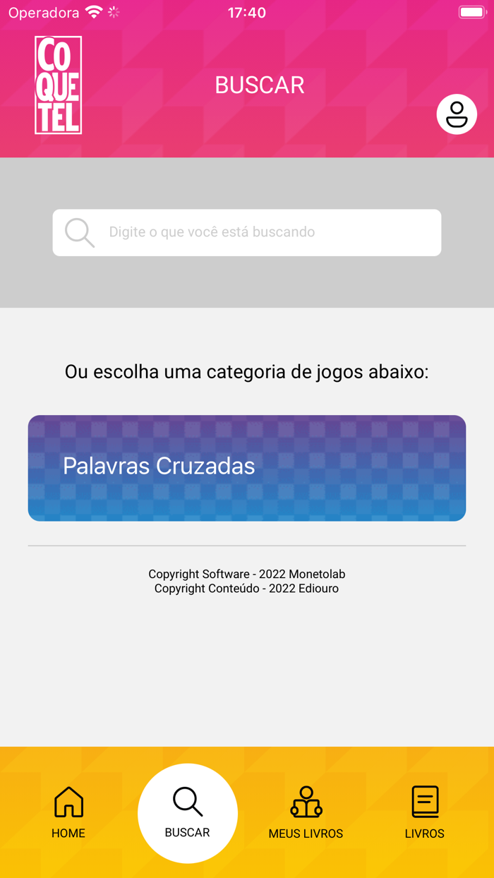 Monetolab Passatempo Coquetel