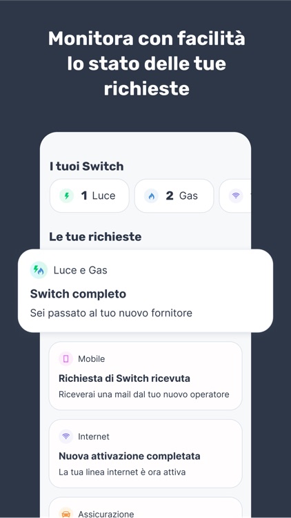 Switcho - Risparmio bollette screenshot-6