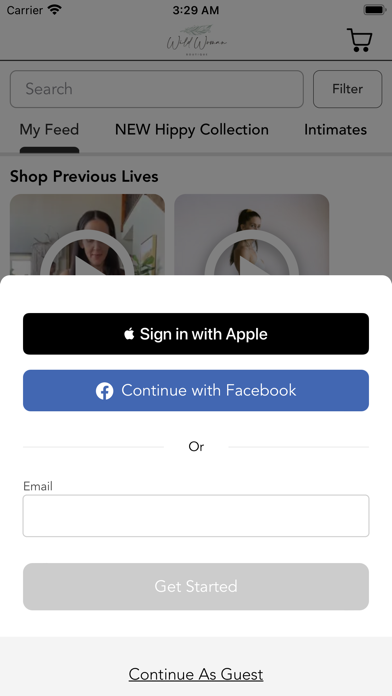 Wild Woman Boutique Screenshot