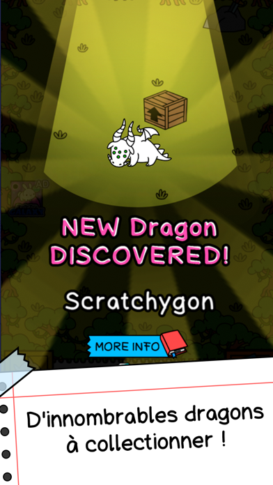 Screenshot #1 pour Dragon Evolution - Clicker Fun