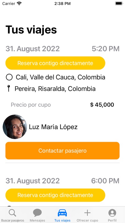 Si DeUna comparte tu carro