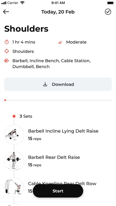Relentless Strength & Fitness Screenshot