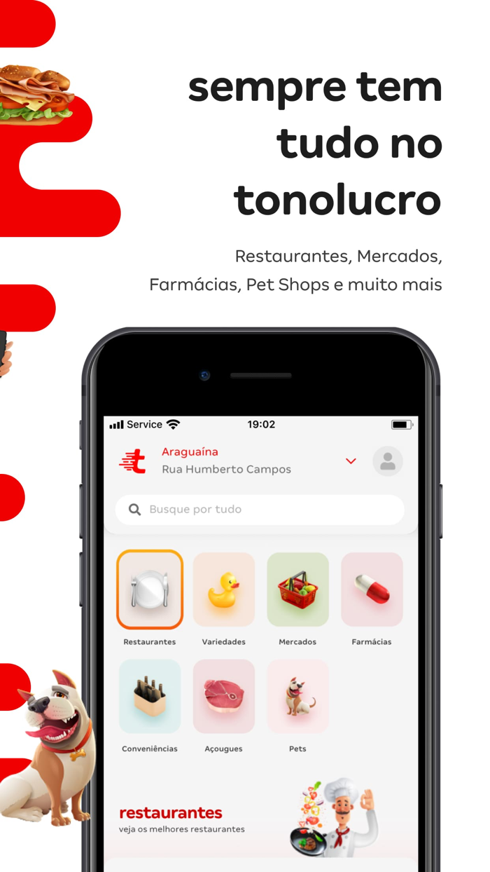 Tonolucro Delivery de Tudo