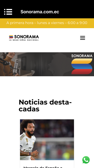 Radio Sonorama Screenshot