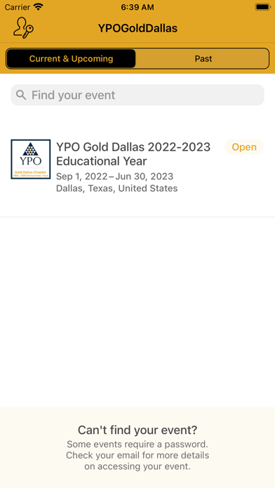 YPO Gold Dallas Screenshot