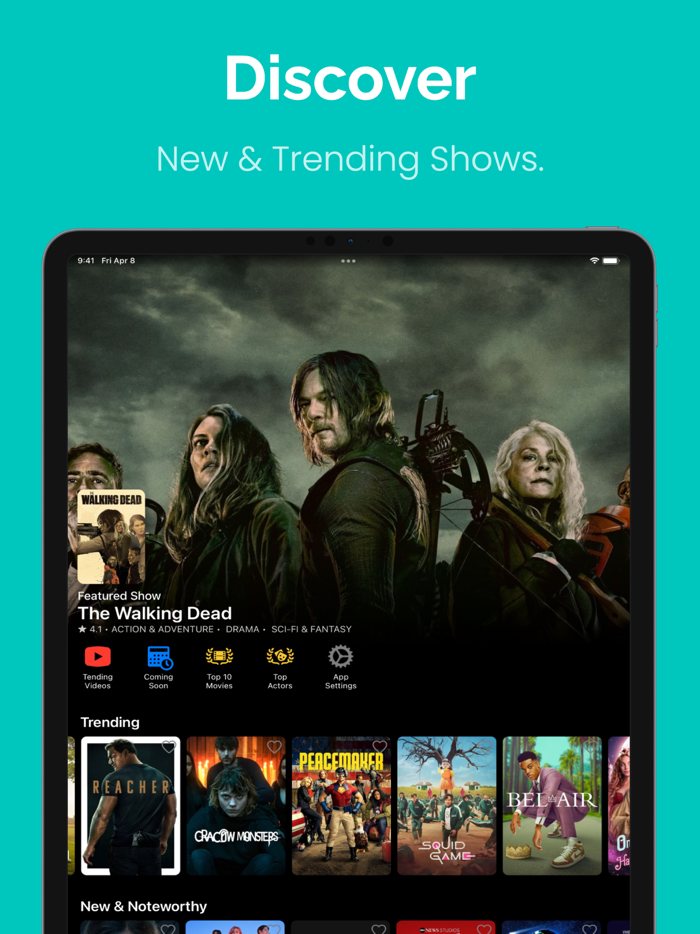 Shows Discover and Track Series