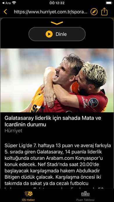 GS Haber - Oku ve Dinle Screenshot