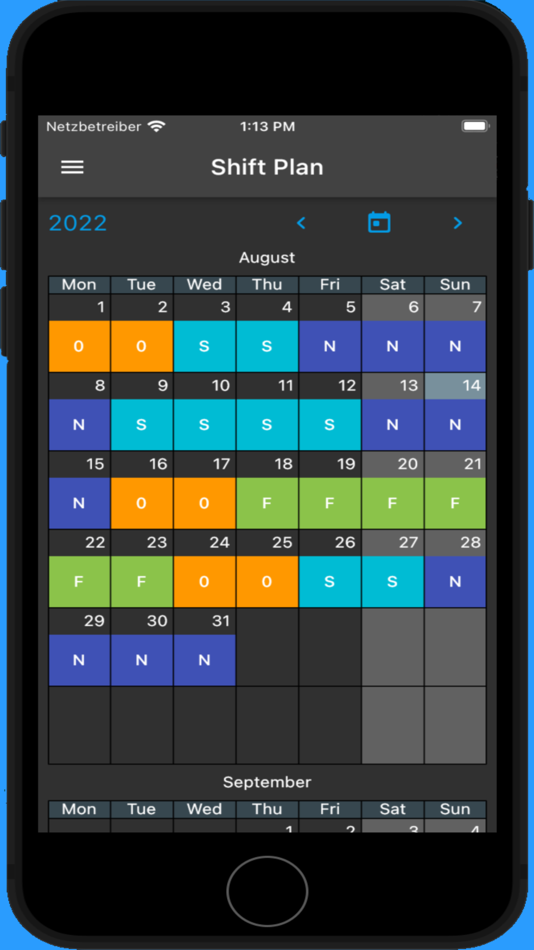 #1. ShiftIt (iOS) Podle: Viktor Leongard