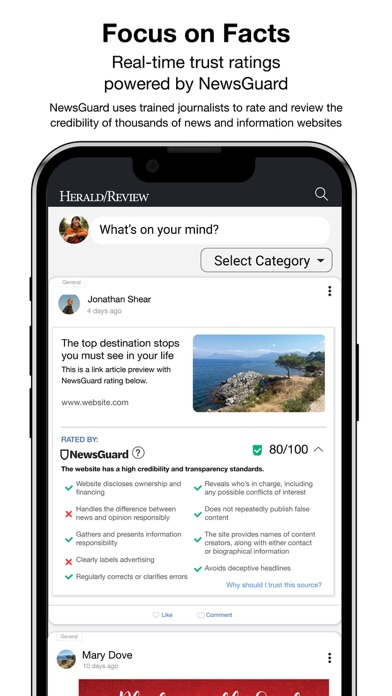 NABUR by Herald/Review Media Screenshot
