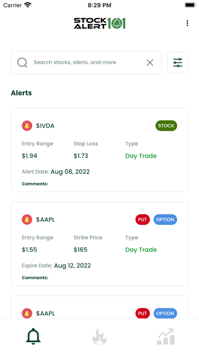 StockAlert101 Screenshot