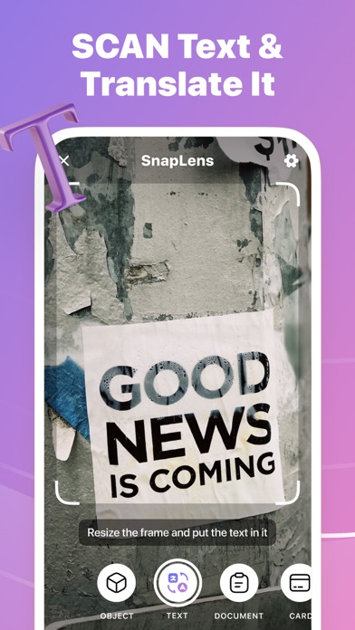 PhotoLens: Photo Translator Screenshot