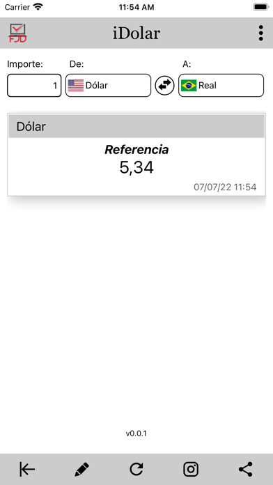 iDolar FJD Screenshot