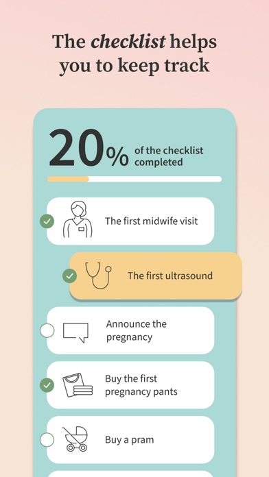 Pregnancy Tracker | Preglife Screenshot