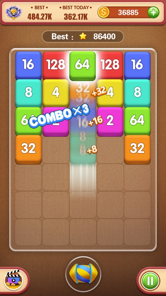 #3. Tap to Merge & Match (iOS) 由: Shanghai Diguo Network Technology Co., Ltd.