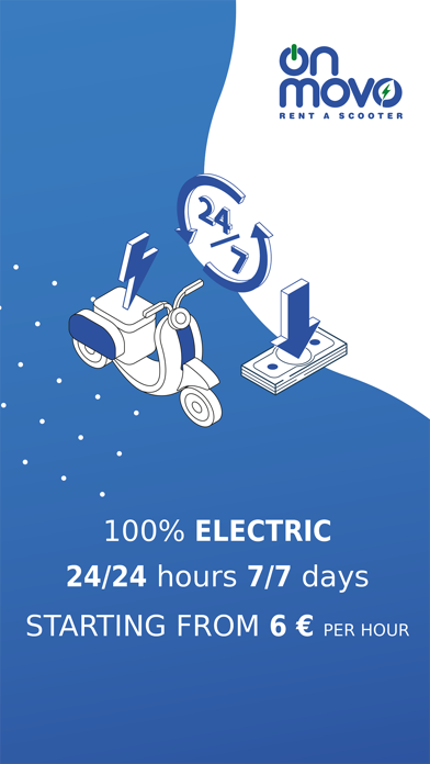 OnMovo Scooter Rental Screenshot