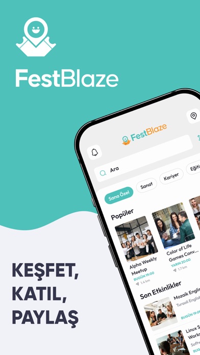 FestBlaze - Katıl, Eğlen, Yaşa Screenshot