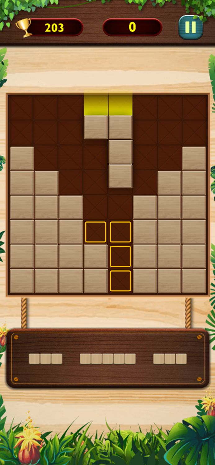 Wood Classic Block Puzzle Game