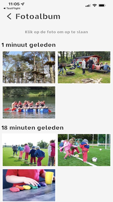 Club Adventure ouderapp Screenshot
