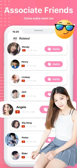 Game screenshot Waha - Make friends&Chat apk