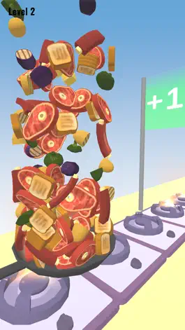 Game screenshot Food Flip 3D apk