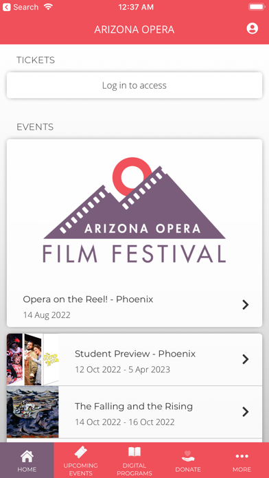 Arizona Opera Screenshot