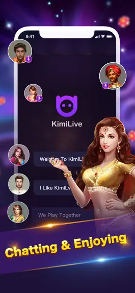 Game screenshot Kimi - Multi Voice Chatrooms mod apk