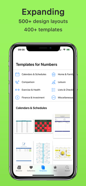 ‎Templates for Numbers - DesiGN Screenshot