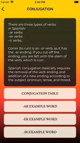 Game screenshot Spanish Reference hack