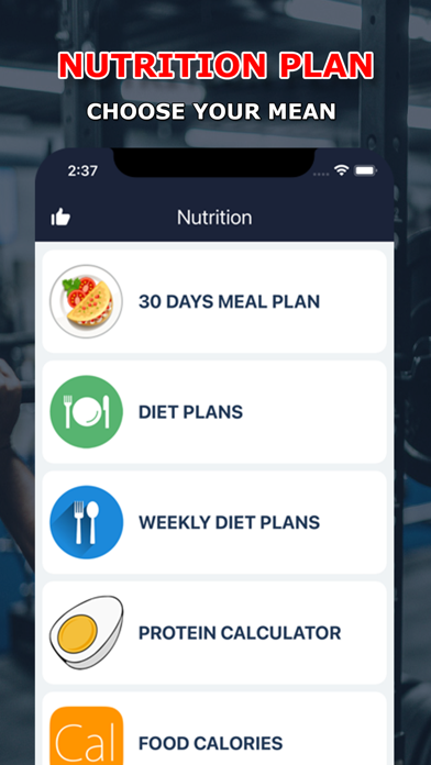 Fitness: Six Pack in 30 Days Screenshot