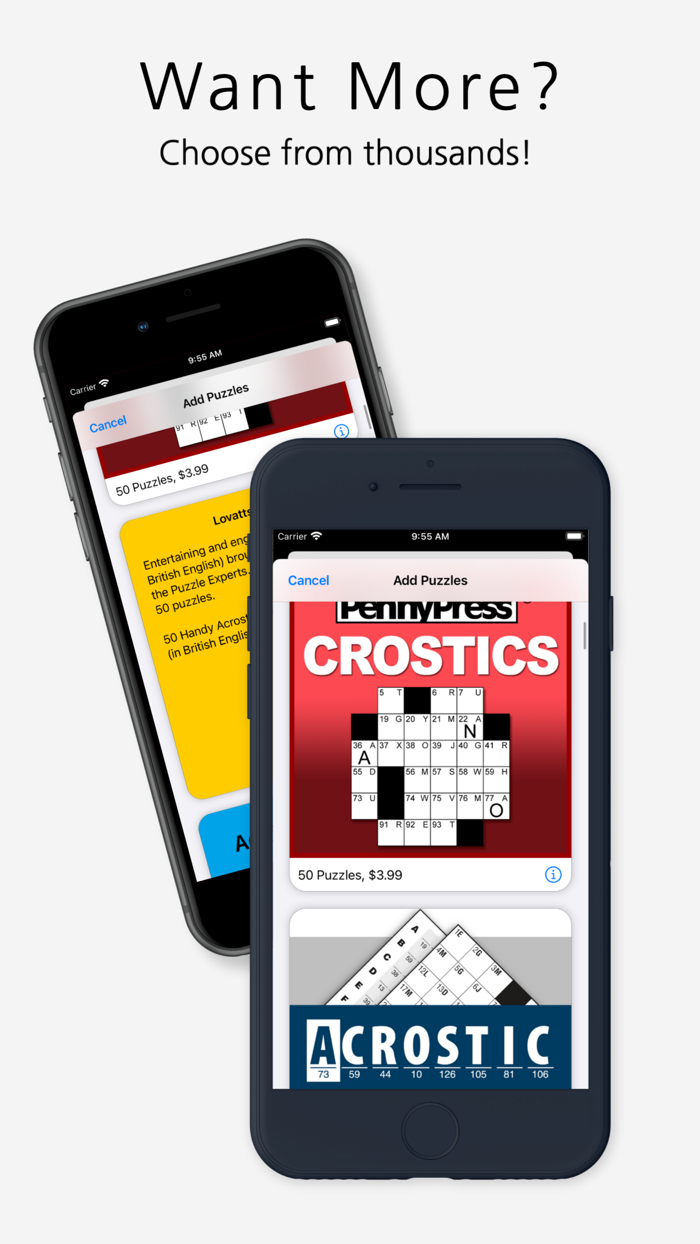 Acrostic Crossword Puzzles