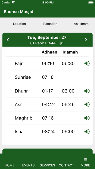 Sachse Muslim Society Screenshot