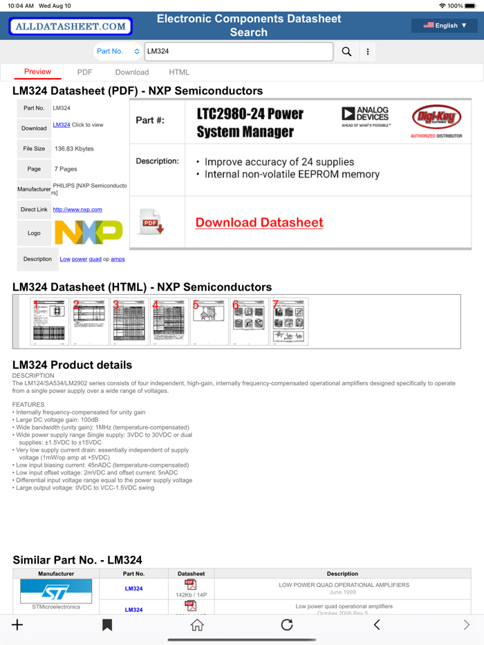 Datasheet PDF - ALLDATASHEET