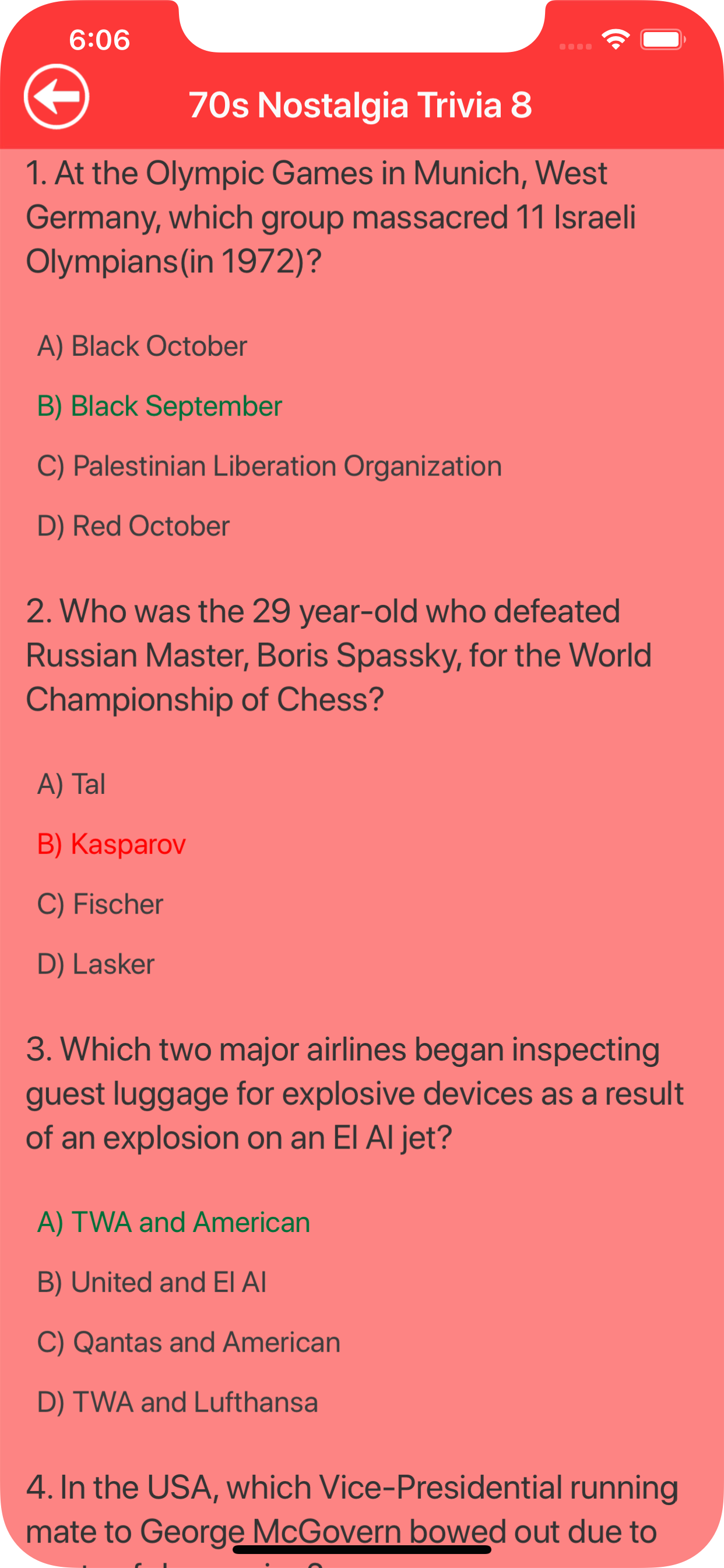 1970s Nostalgia Trivia