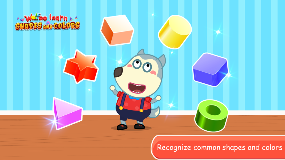 #2. Wolfoo Learn Shapes and Colors (iOS) 由: WOLFOO LLC