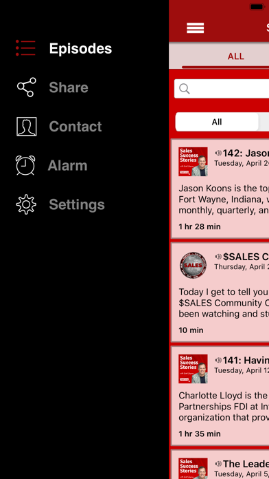 Sales Success Stories Screenshot