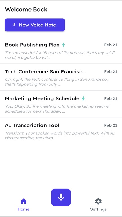 AI+ Transcribe: Speech to Text screenshot-3