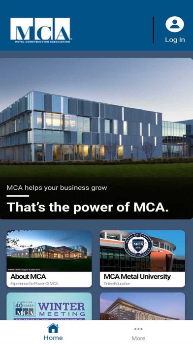 Metal Construction Association Screenshot