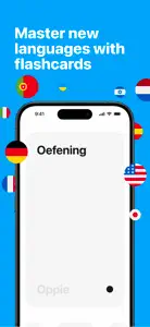 Oppie: Vocabulary Flashcards screenshot #1 for iPhone