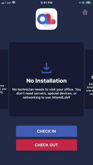 AttendLab screenshot 1