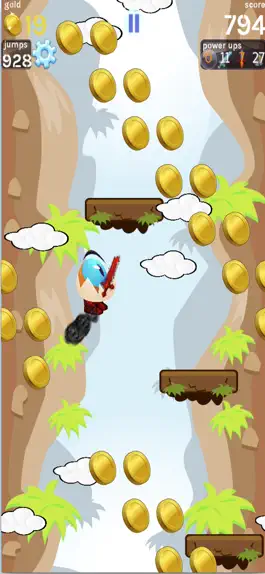 Game screenshot облако героев прыгать hack