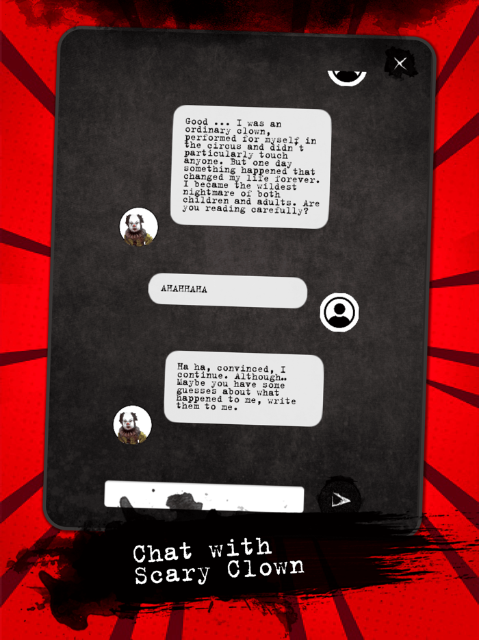 AR scary Fake Call and Chat