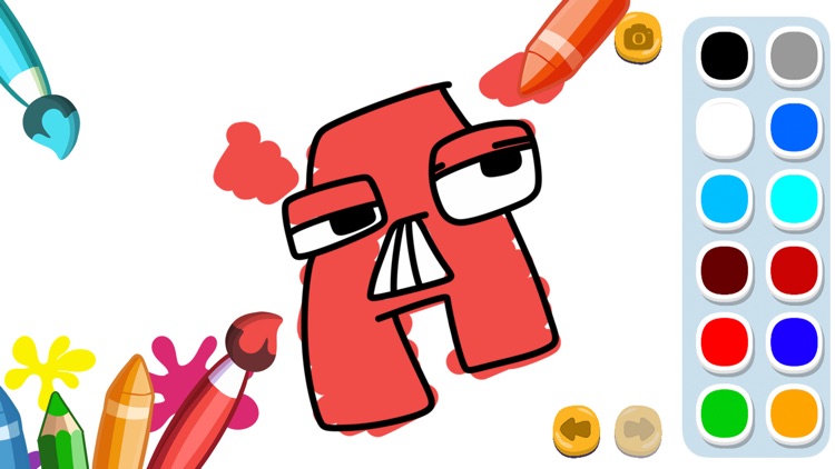 Magic Alphabet Coloring Book