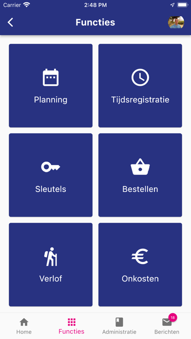 Schoonmaakbedrijf Klien Screenshot