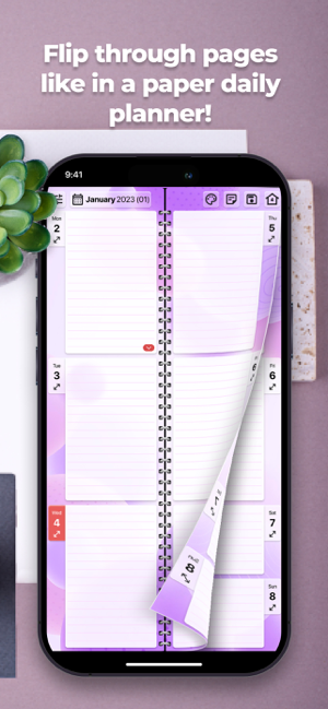 ‎Papierplaner, Tagebuch, Kalender-Screenshot